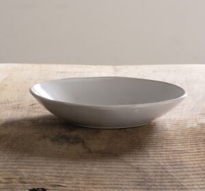 Organic Servies - diep bord WIT Ø 23,5cm