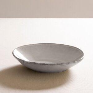 Organic Servies - diep bord LICHT GRIJS Ø 23,5cm
