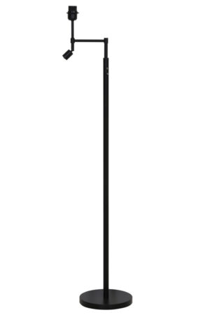 Light & living Vloerlamp Ø25x140 cm MONTANA mat zwart met LED