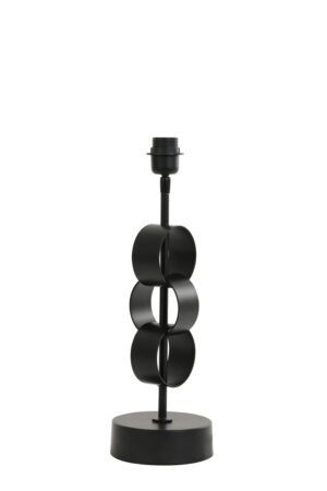 Light & Living Lampvoet Ø25x60 cm CIRCULUM mat zwart