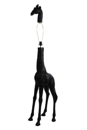 Light & Living - Vloerlamp GIRAFFE - Zwart 184cm