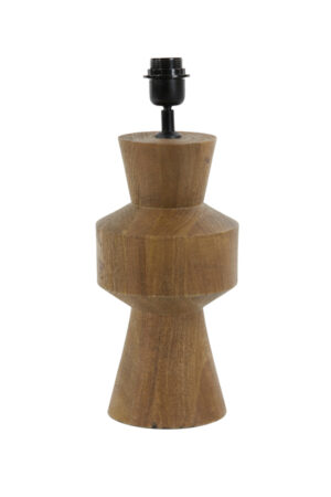 733564 - Lampvoet Ø17x44 cm GREGOR hout mat bruin