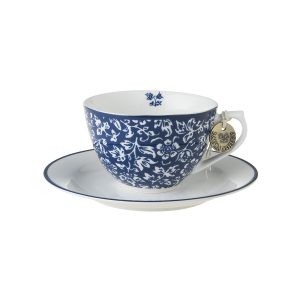 Laura Ashley CAPPUCCINO CUP & SAUCER SWEET ALLYSUM