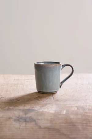Organic Servies - Mok klein BLAUW 25cl