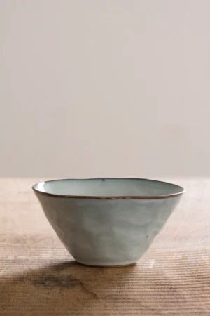 Organic Servies - kom BLAUW Ø14cm