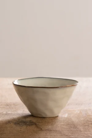 Organic Servies - kom CRÈME Ø14 cm