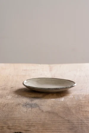 Organic Servies - bord CRÈME Ø 17 cm