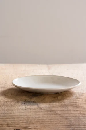 Organic Servies - bord WIT Ø 21,5 cm