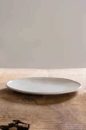 Organic Servies - bord WIT Ø 26,5 cm
