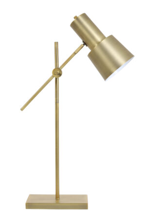Light & Living - Bureaulamp PRESTON 68-82 cm - Antiek Brons