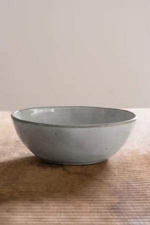Organic Servies - kom/schaal LICHT GRIJS Ø 23 cm