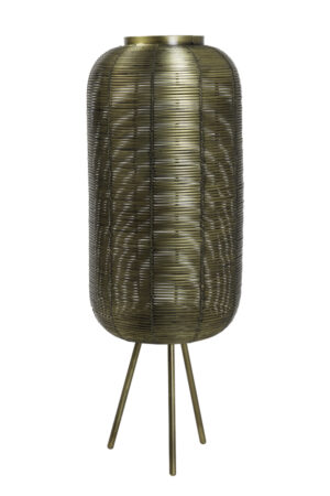 Light & Living 1844818 - Tafellamp Ø21x55 cm TOMEK antiek brons