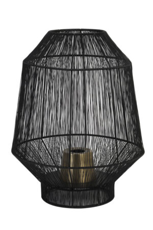 Light & Living Tafellamp Ø37x46 cm VITORA mat zwart