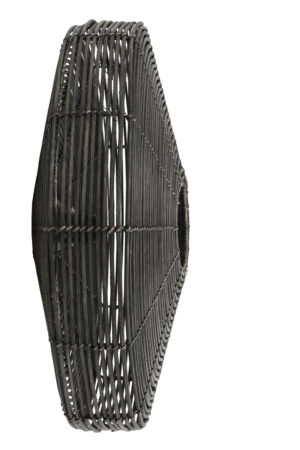 Light en Living 1860112 - Wandlamp Ø60x21 cm MATAKA rotan donker bruin