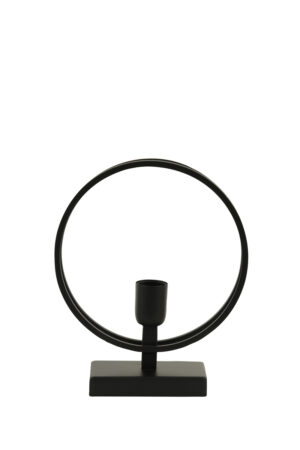 Light & Living - Tafellamp RUDRA 30cm - Zwart