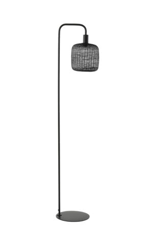 Vloerlamp 32x27x155 cm LEKANG mat zwart, 1871112