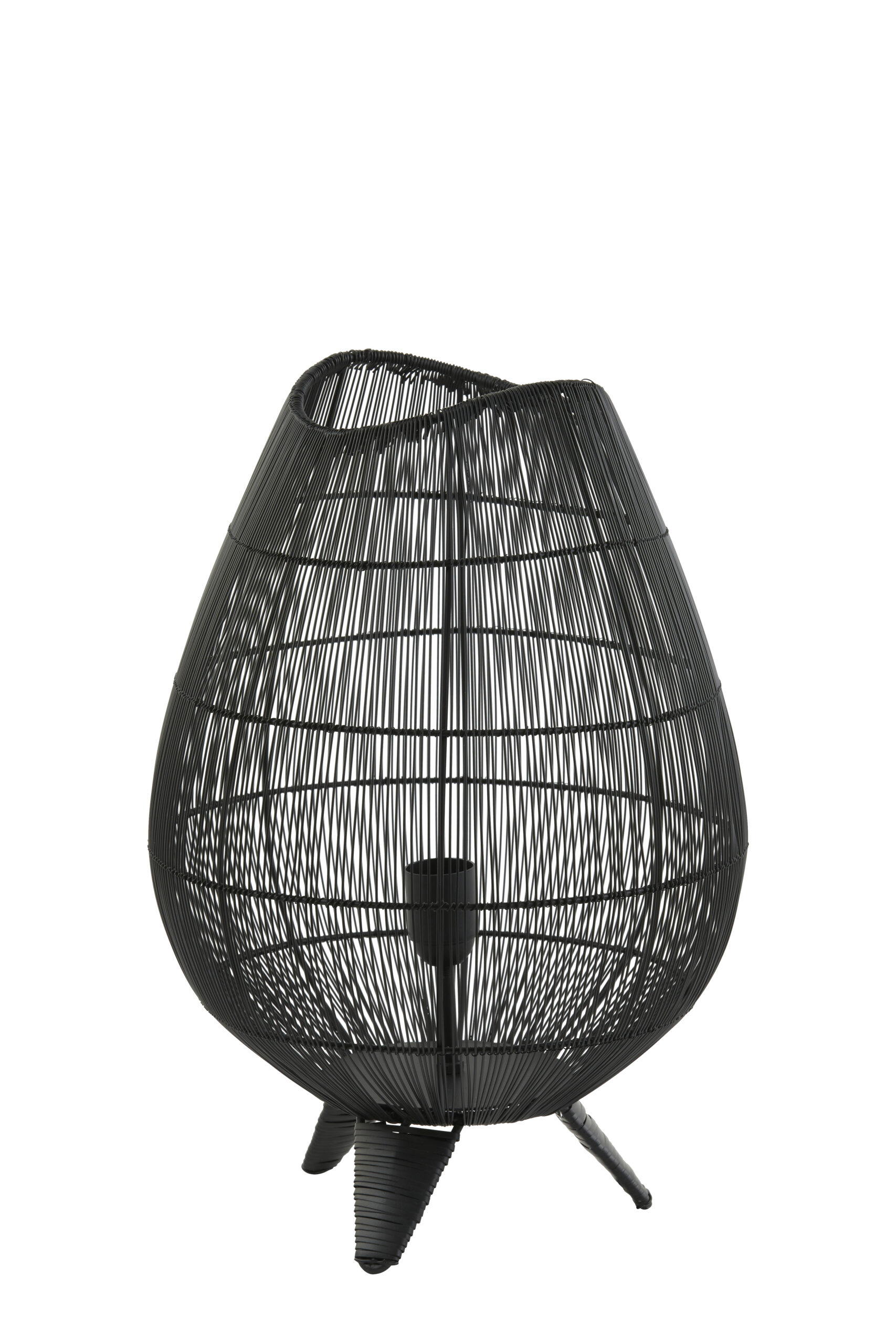 Light & Living - Tafellamp YUMI 47cm - Zwart