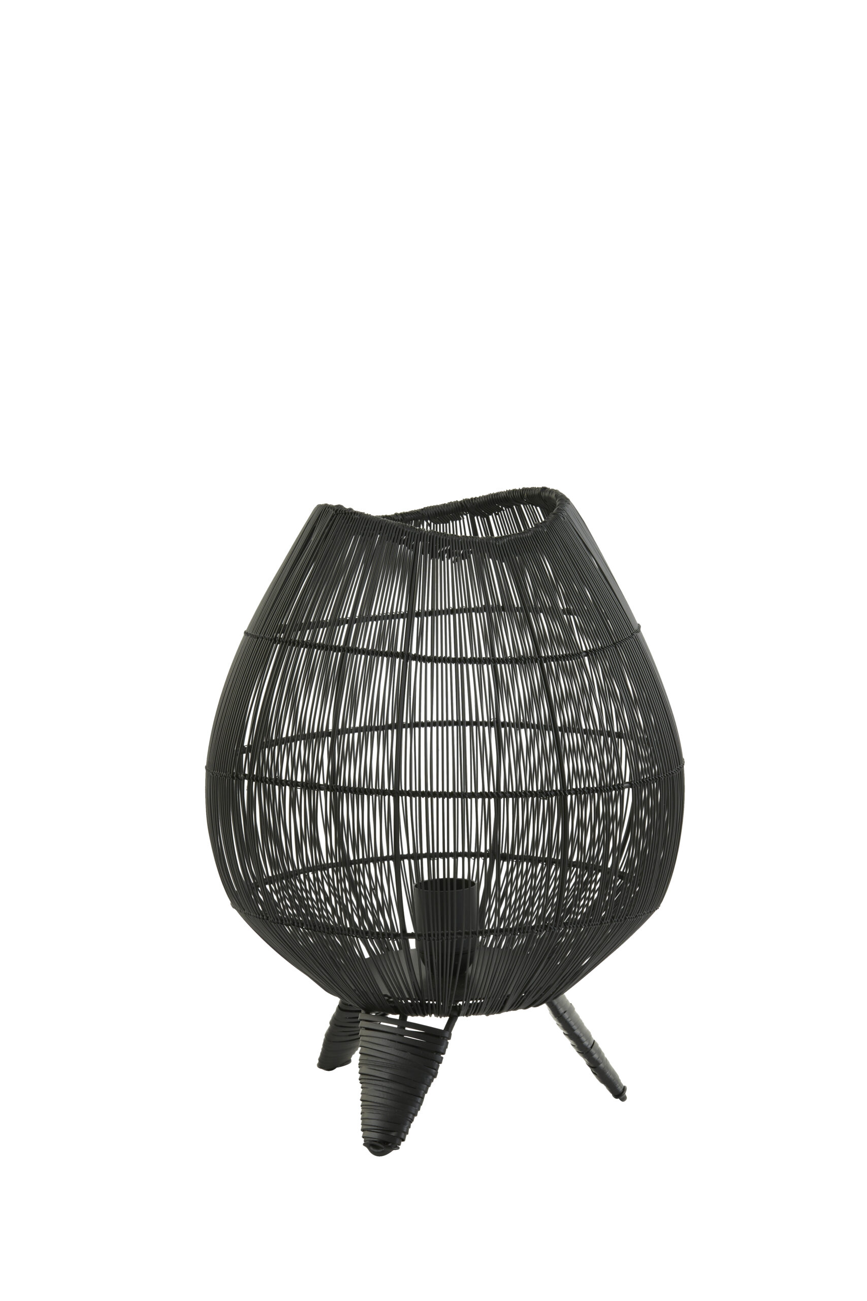 Light & Living - Tafellamp YUMI 37cm - Zwart