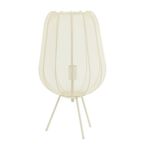 Light & Living - Tafellamp PLUMERIA 60cm - zand/creme