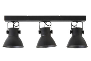 Light en Living 2932412 - Hang-/wandlamp 3L 65x18x25 cm ELIANO mat zwart