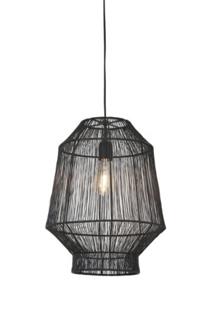 Light & Living Hanglamp Ø37x46 cm VITORA mat zwart