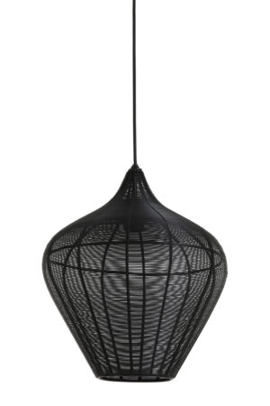 Light & Living - Hanglamp ALVARO Ø36x40cm - Zwart