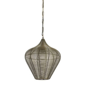Light & Living - Hanglamp ALVARO Ø36x40cm - Antiek Brons