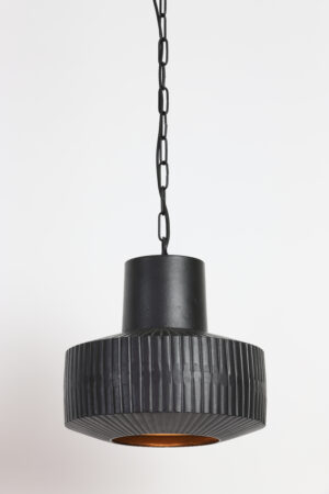 Light & Living Hanglamp Ø30x30 cm DEMSEY mat zwart