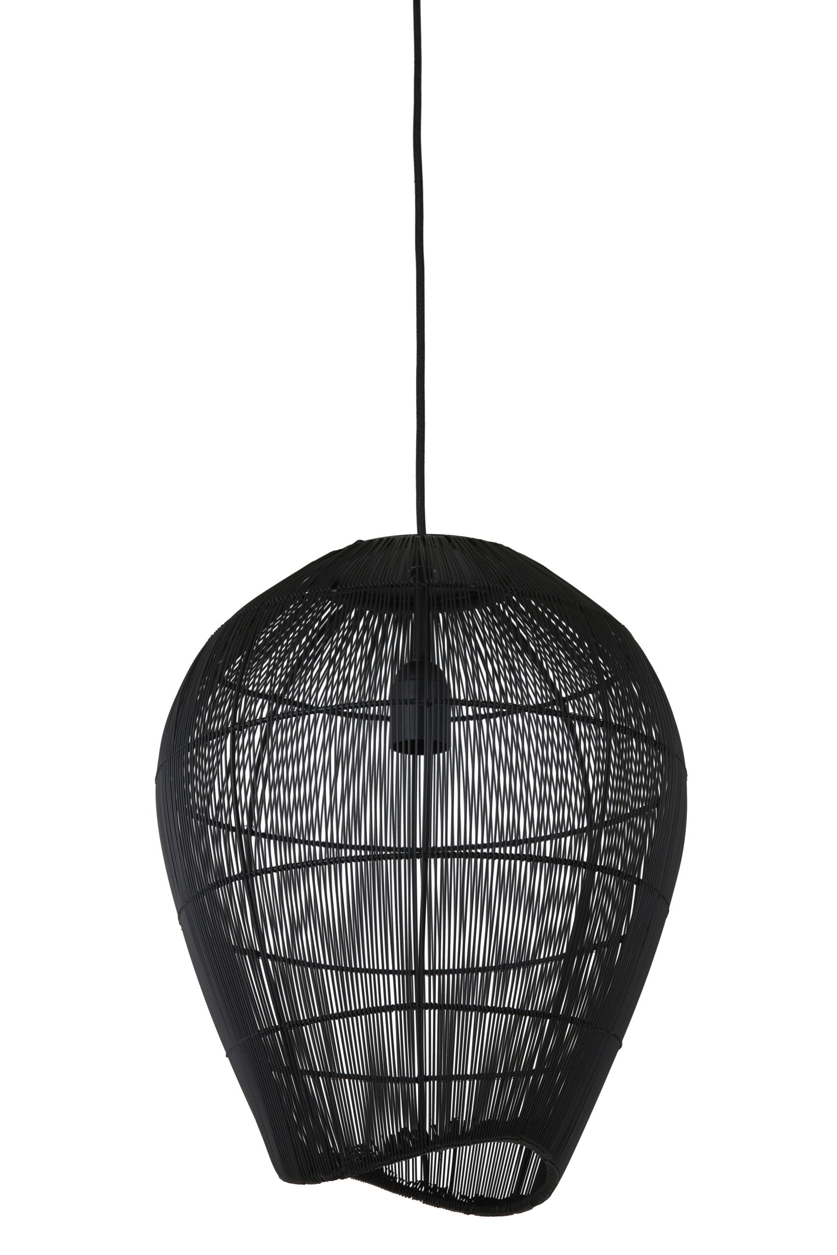 Light & Living - Hanglamp YUMI 40cm - Zwart