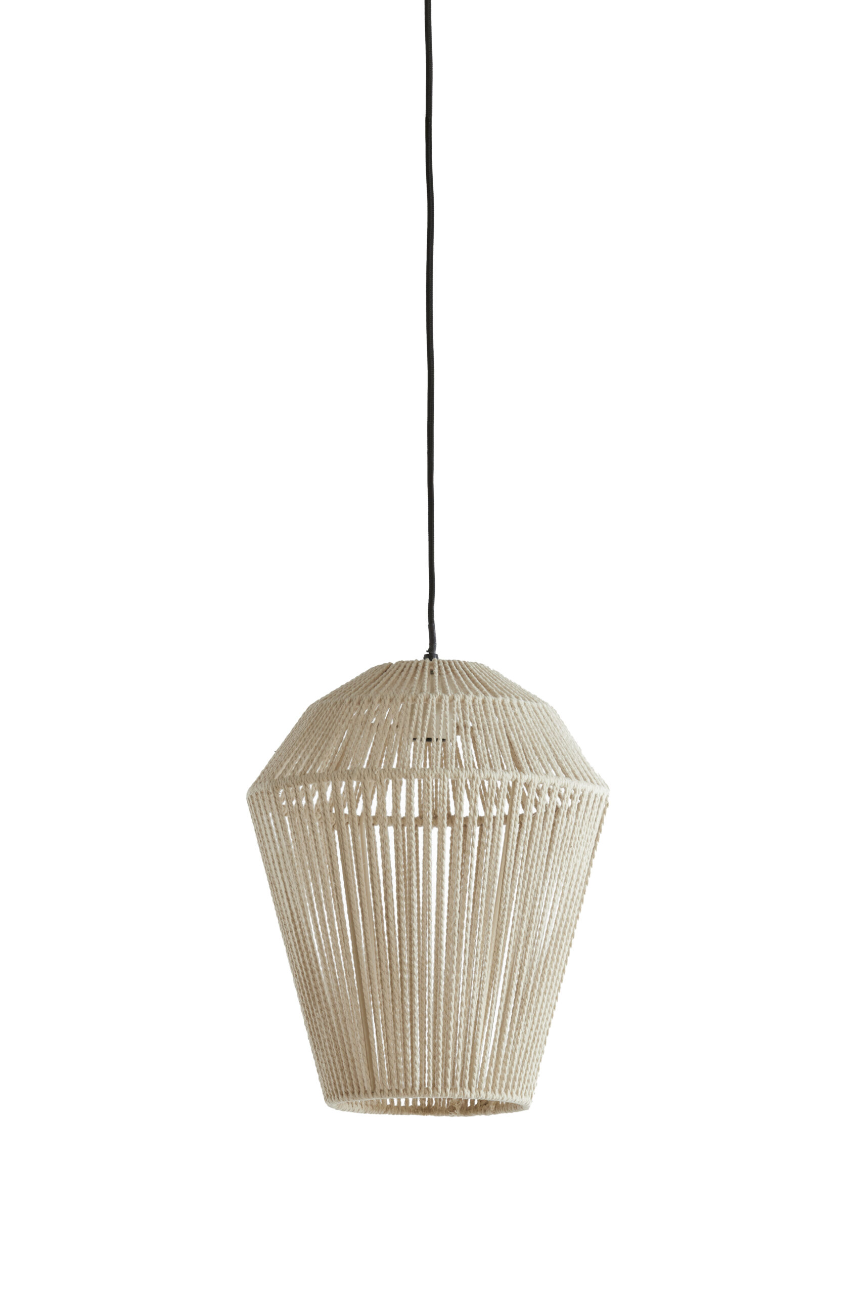 Light & Living - Hanglamp DEYA Ø30x37cm - Creme