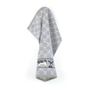 Kitchen Towel Cows Grey