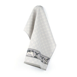 Tea Towel Cows Grey