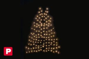 Kerstboom flexibel 136 LED Ziggy S brown-L5B100H120CM