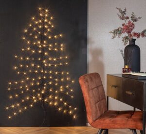 Kerstboom flexibel 198 LED Ziggy L brown-h180cm