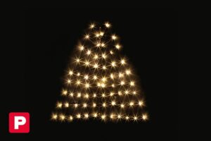 Kerstboom flexibel 68 LED Ziggy L brown-L5b80h100cm