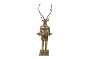 Dienblad Hert man XXL goud 212cm
