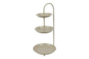 Etagere  Lukas 3 beige rond L23x5Bx23x5Hx51,5CM