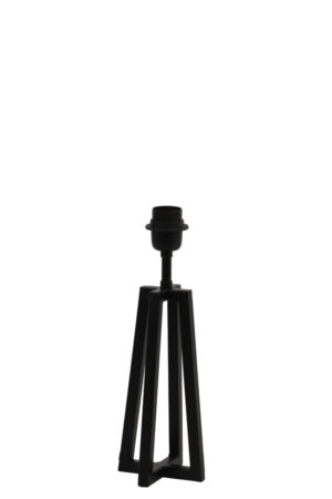 Light & Living - Lampenvoet MILEY 31cm - Zwart