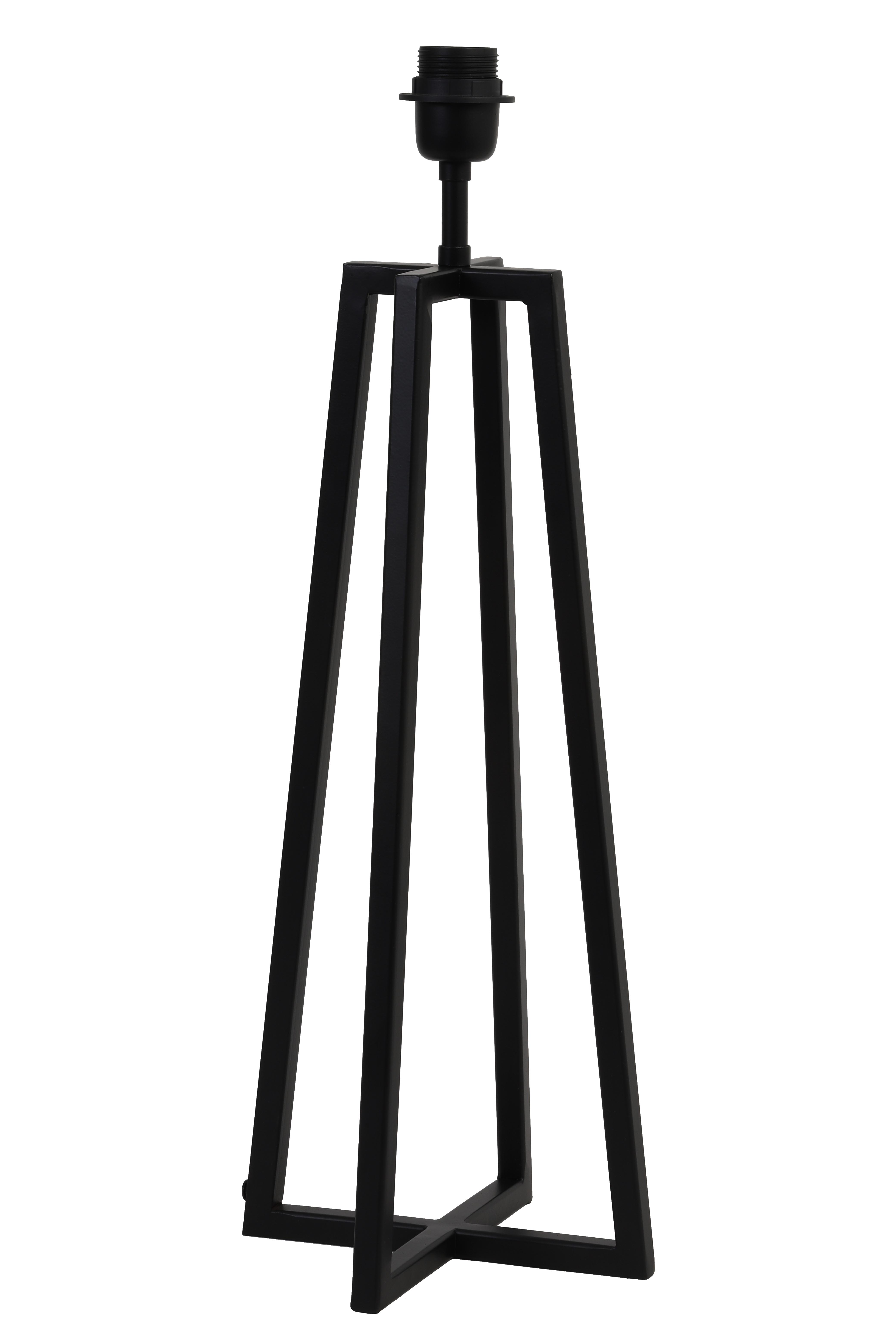 Light & Living - Lampenvoet MILEY 56cm - Zwart