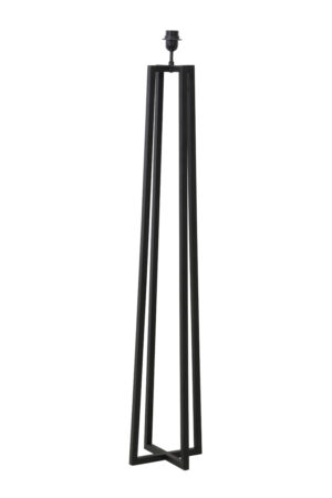 Light & Living - Vloerlamp MILEY 130cm- Zwart