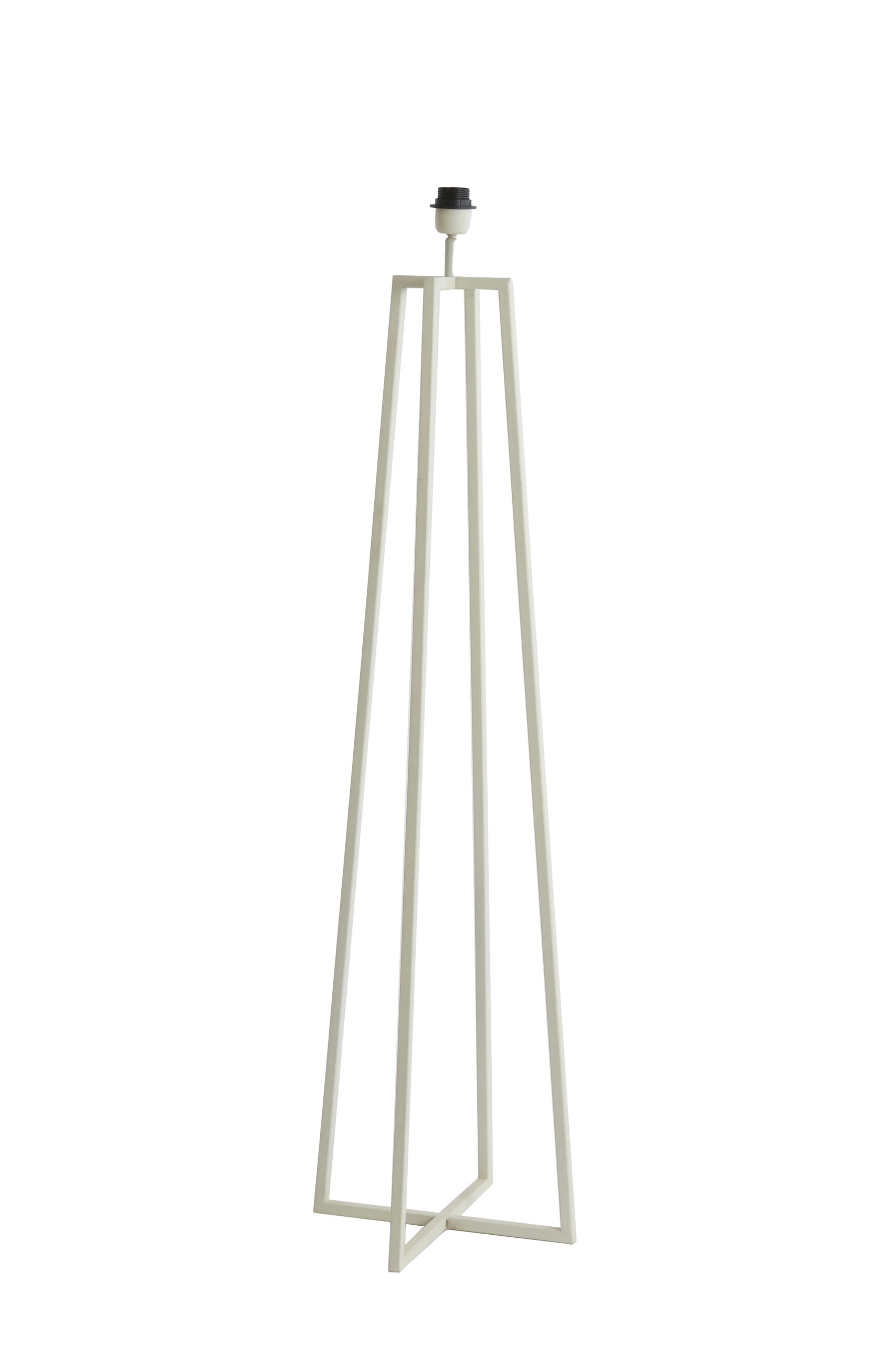 Light & Living - Vloerlamp MILEY 130cm - Creme