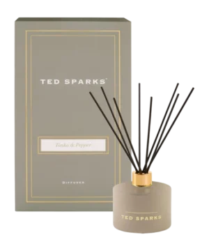 TED SPARKS Diffuser/geurstokjes - Tonka & Pepper 200ml