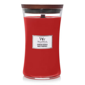 Woodwick - Large geurkaars - Crimson Berries