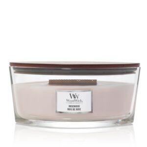 WoodWick- Geurkaars Ellipse - Rosewood