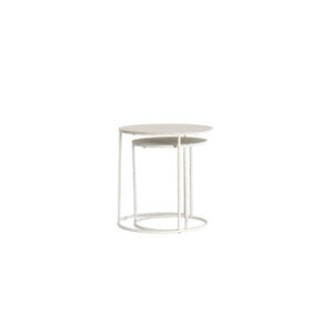 Side Table Sadar White+Light Grey gestipt