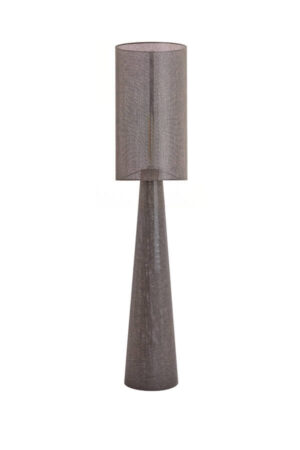 Light & Living - Vloerlamp MICKY 180cm - Linnen Bruin