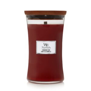 Woodwick Large geurkaars Cinnamon Chai
