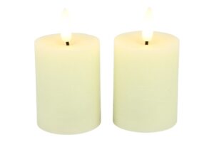 Stompkaars Ø5CM LED Lyon set van 2 creme