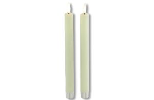 Dinerkaars rustiek LED Lyon L set van 2 - creme