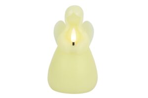 Engel kaars LED Lyon creme - 2 maten